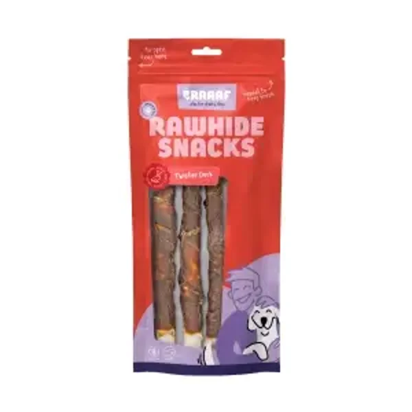 Snacks à mâcher Braaaf - 3 Pièces Canard 25 cm