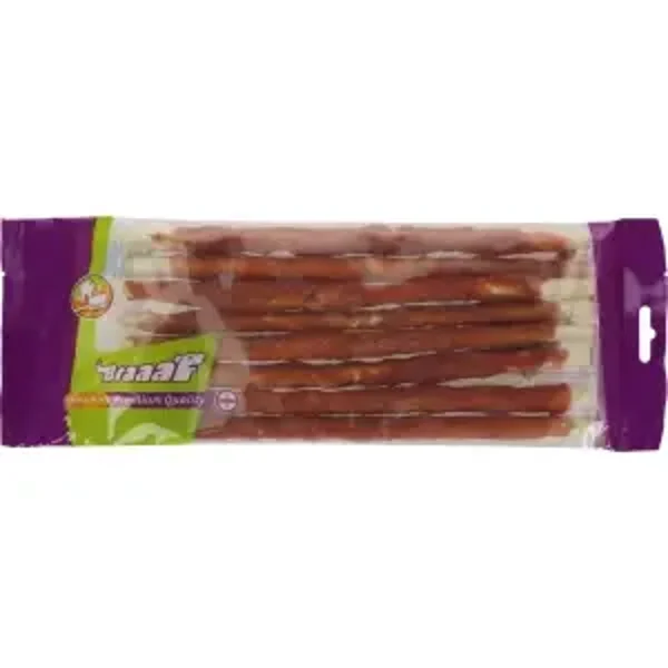 Braaaf Rawhide Twister Duck (8 pièces) - 25 cm