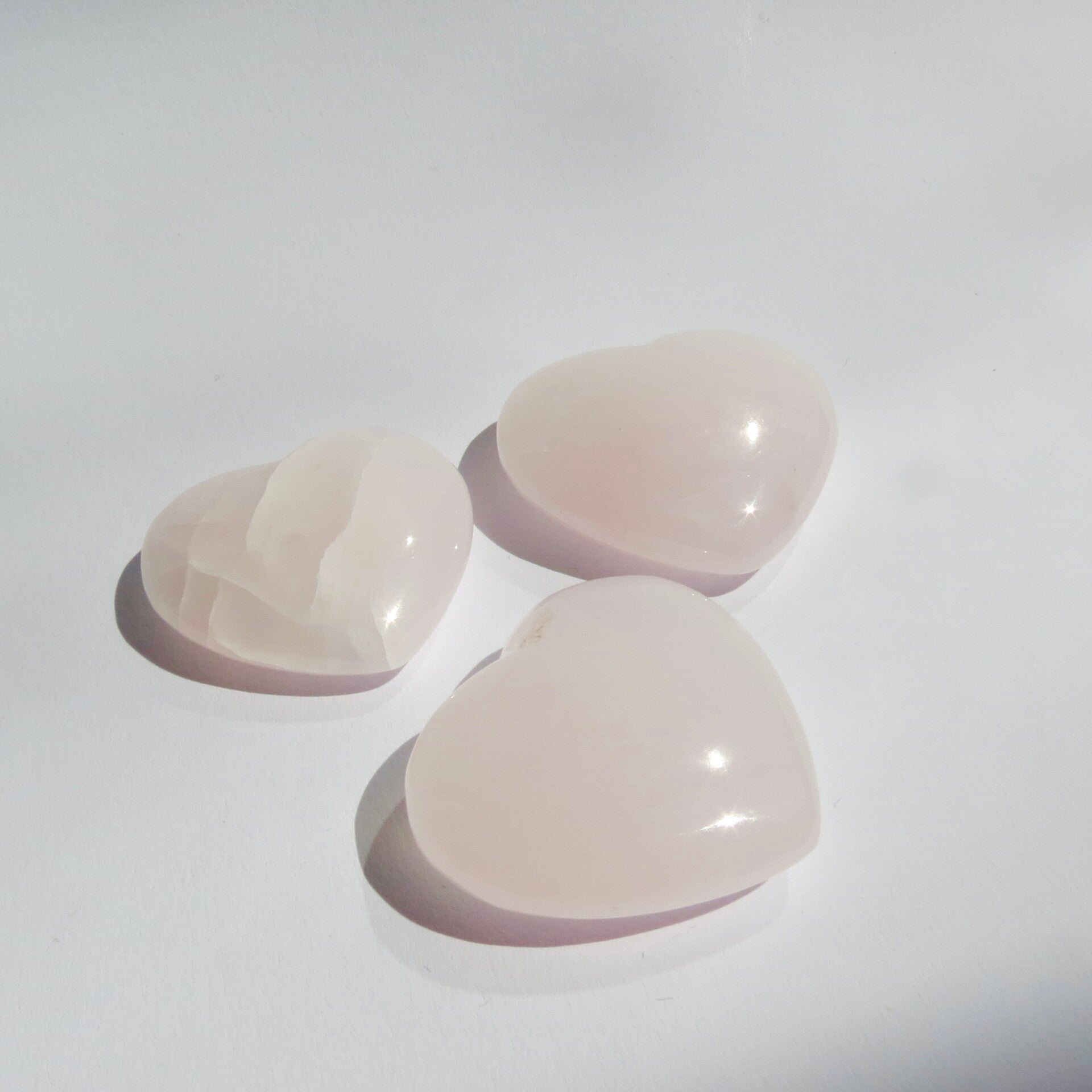 Mangano Calcite Heart