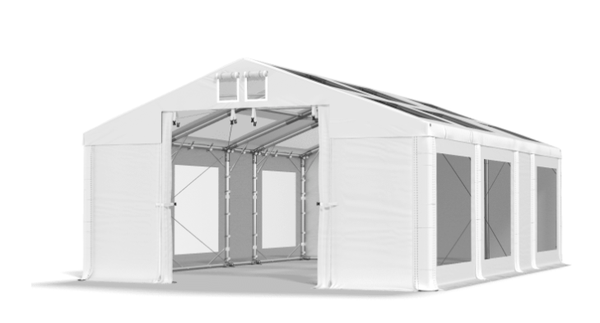 HEAVY DUTY TENT 4X7X2 met dak - en wandlicht