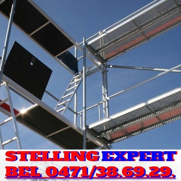 Pakket 500m² BVB 60.00m B x 8.40 werkhoogte