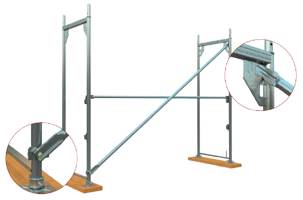 gevelstelling type 1