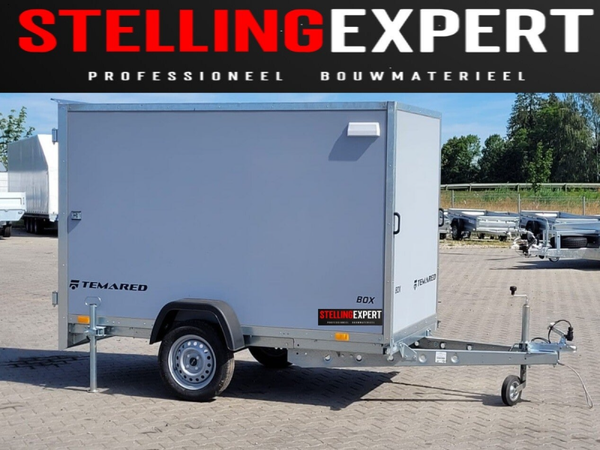 BOX 2512 bakwagen aanhanger één as GVW 750kg