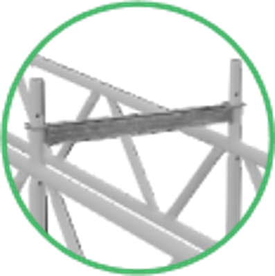 verbinding voor tralieliggers