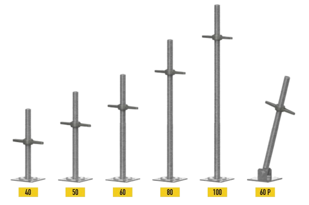 spindel steigervoeten