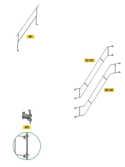 TRAPLEUNINGEN VOOR STEIGERS