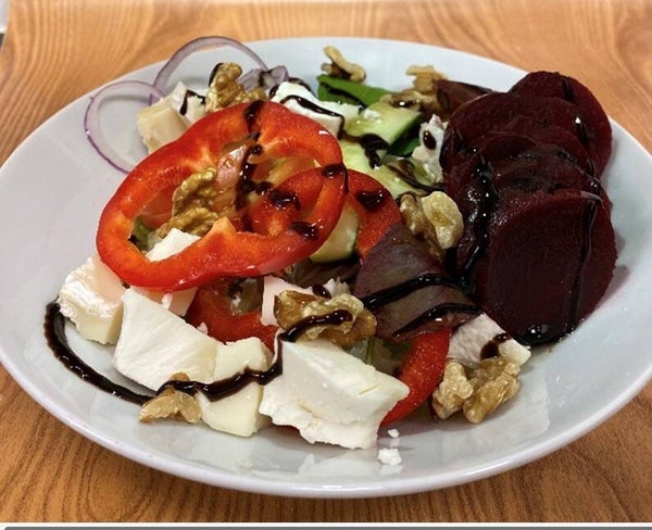 Rödbeta/chevrésallad