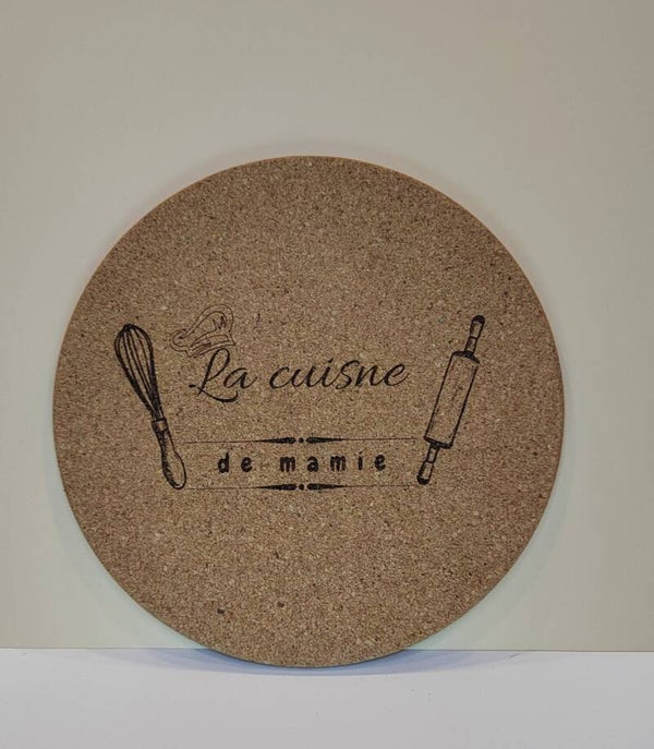 Dessous de Plat Personnalisé – Liège Gravé