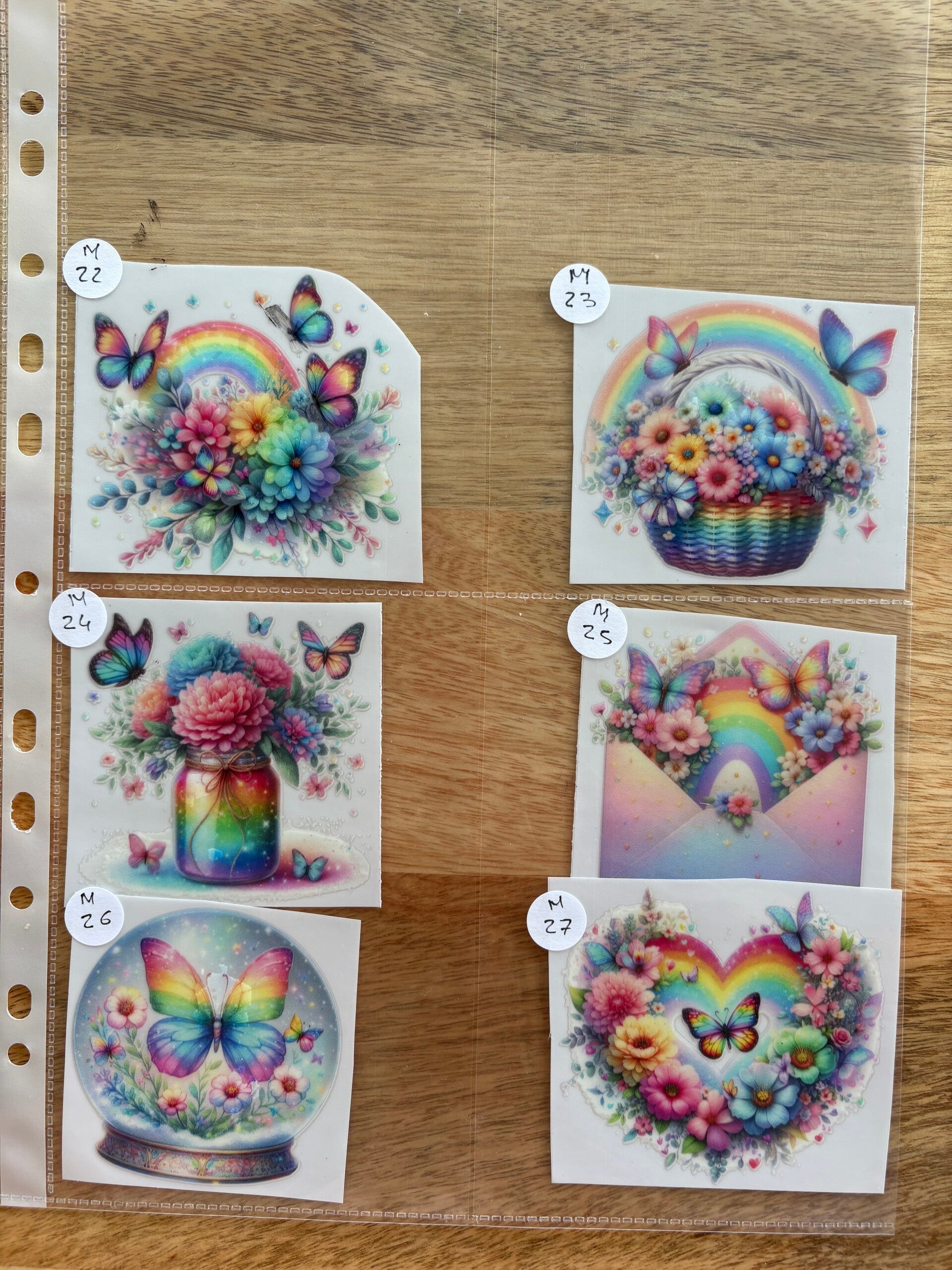 DTF Papillon taille M