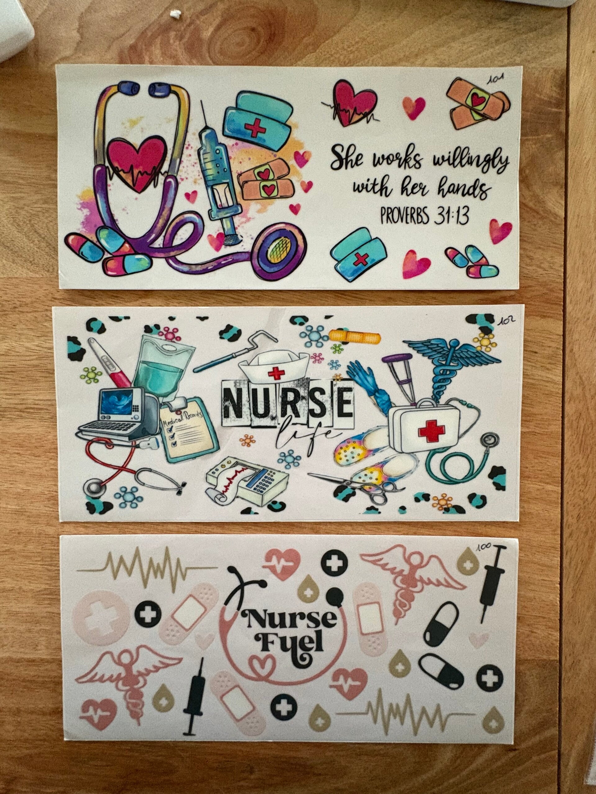 DTF Infirmière Taille XL