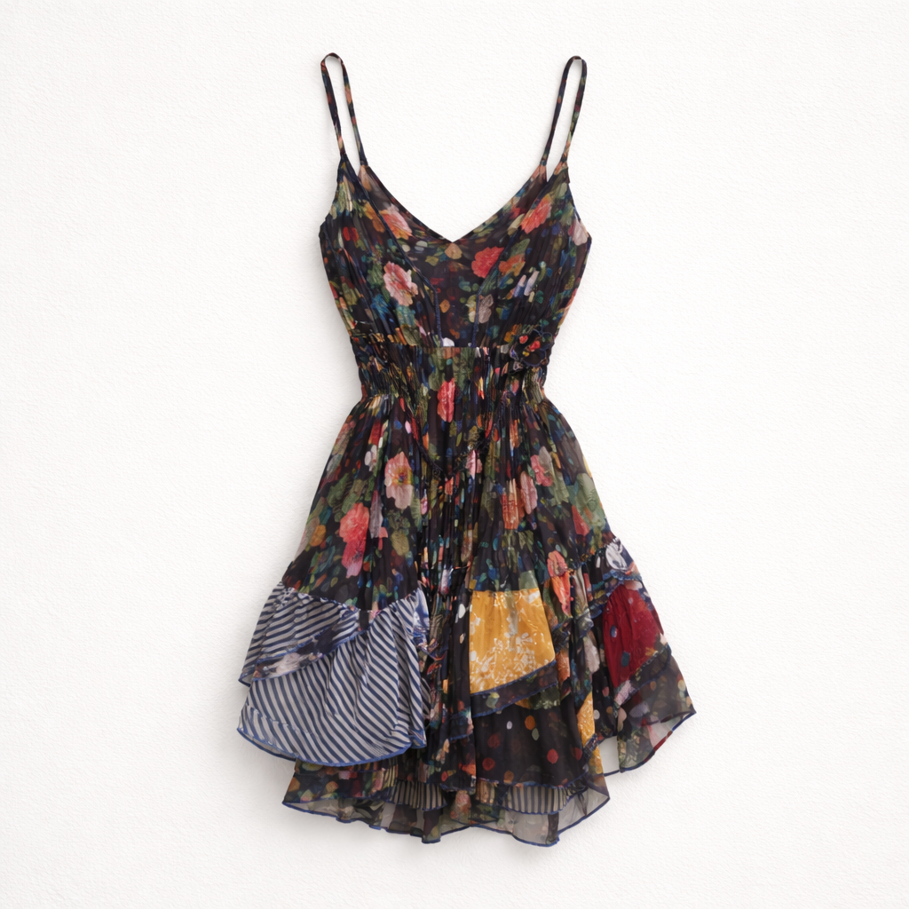 ROBE COURTE - FLOWER