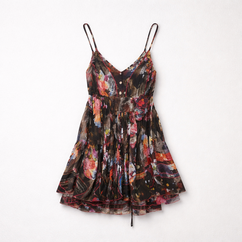 ROBE COURTE - FLOWER
