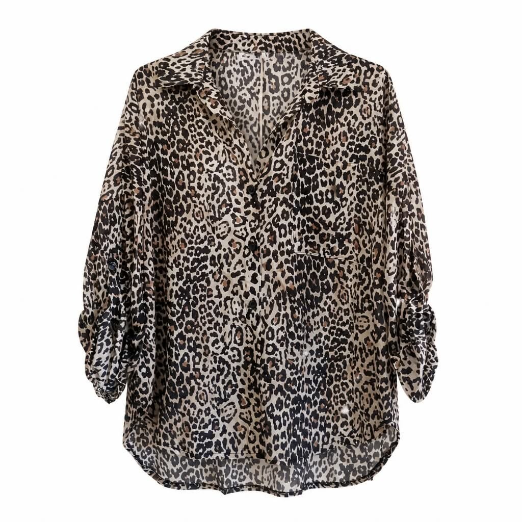 CHEMISIER - LEOPARD