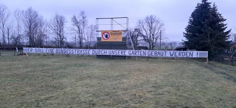 Bürgerinitiative B169 - wir machen an der Waldeslust auf uns aufmerksam