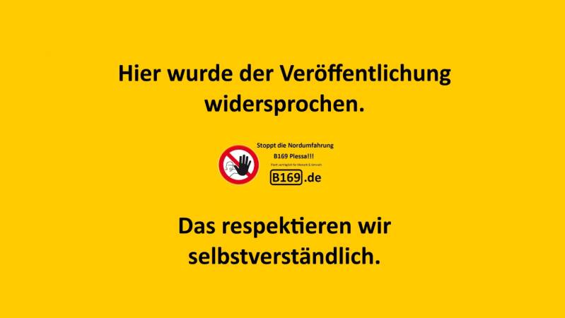 Widerspruch zur Veröffentlichung