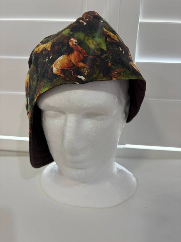 Horses Hat (Green Background)