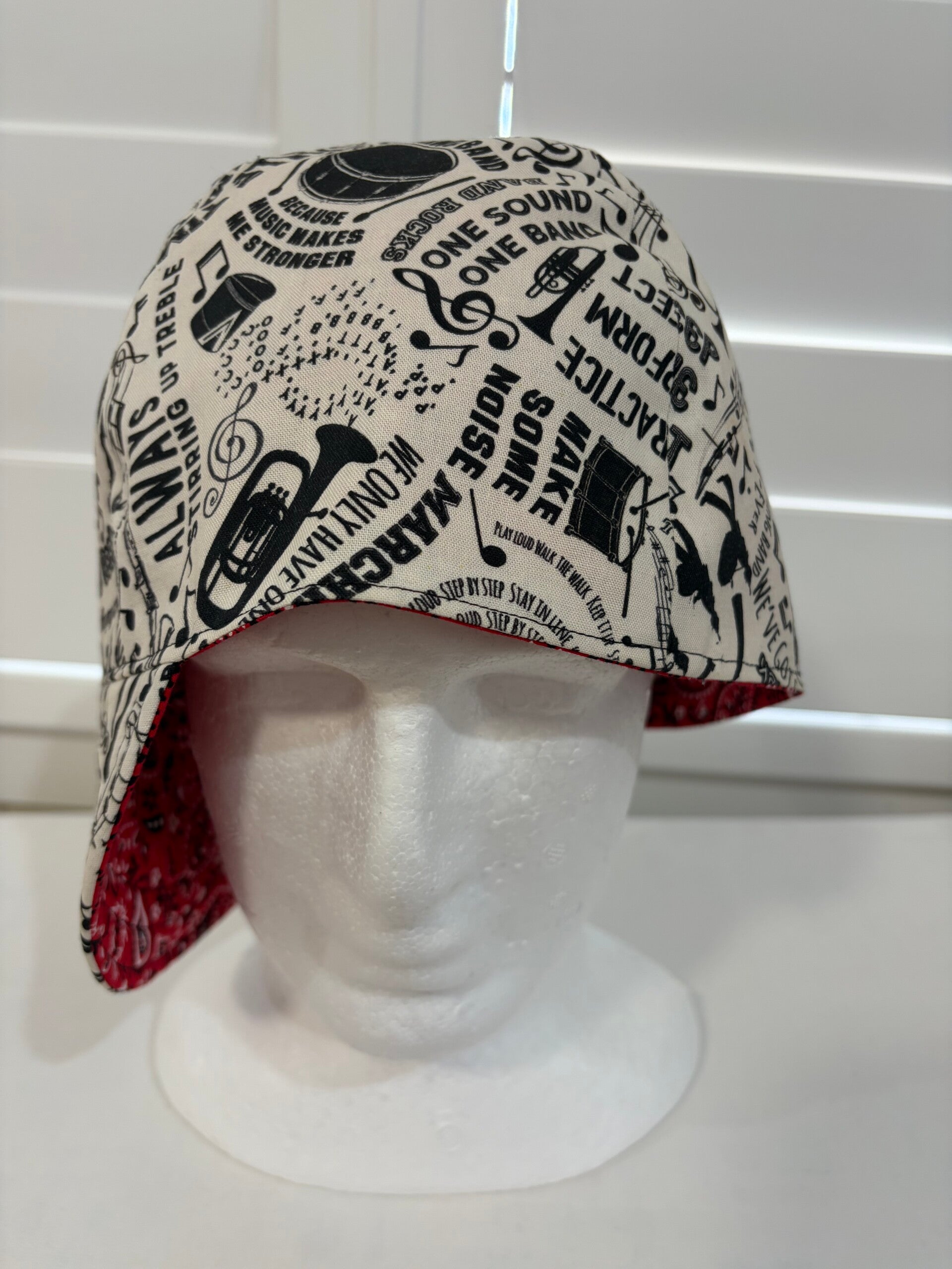 Music Hat (Black & White)