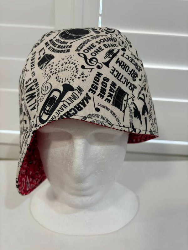 Music Hat (Black & White)