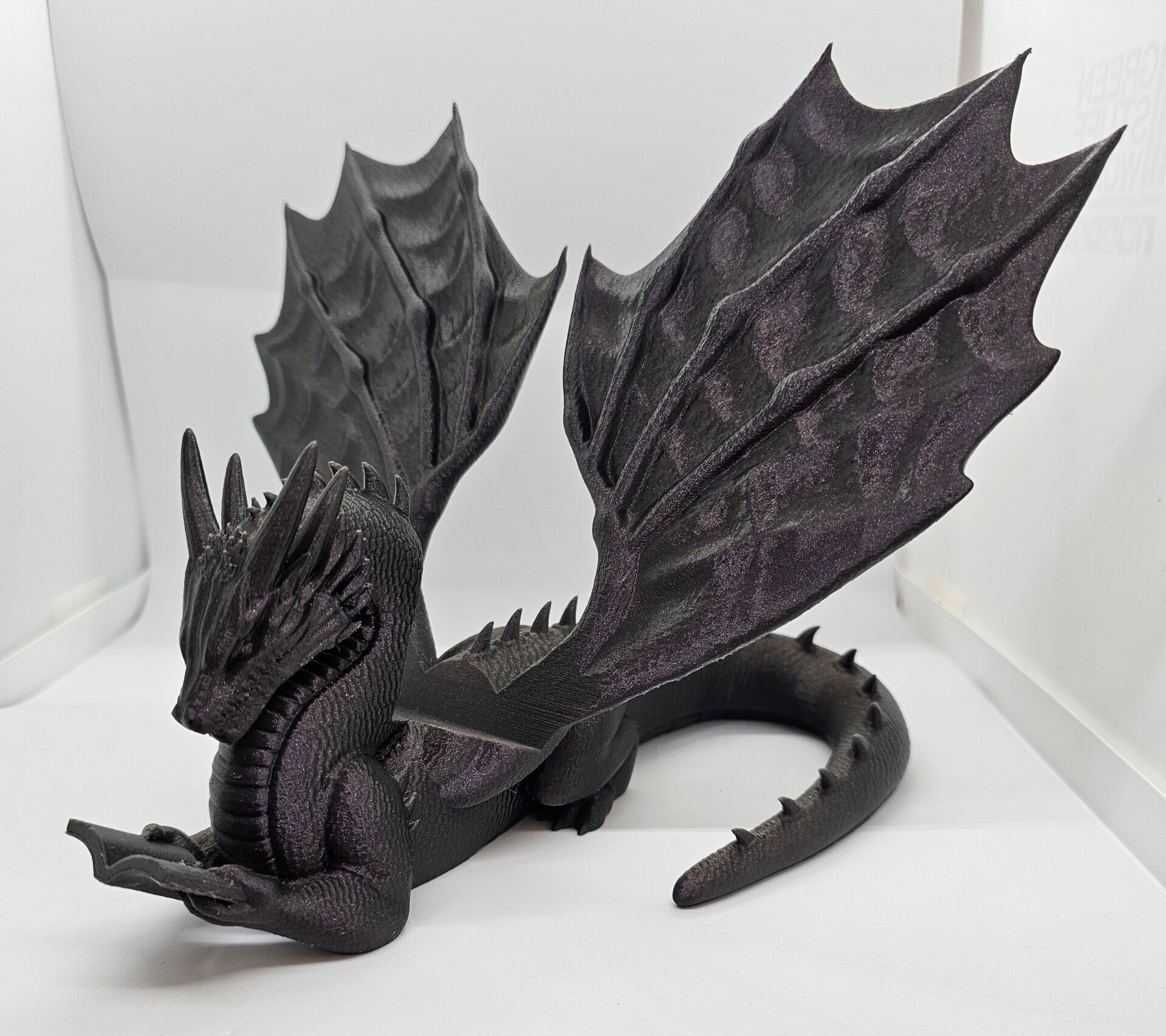 Boekenhouder draak middel rood