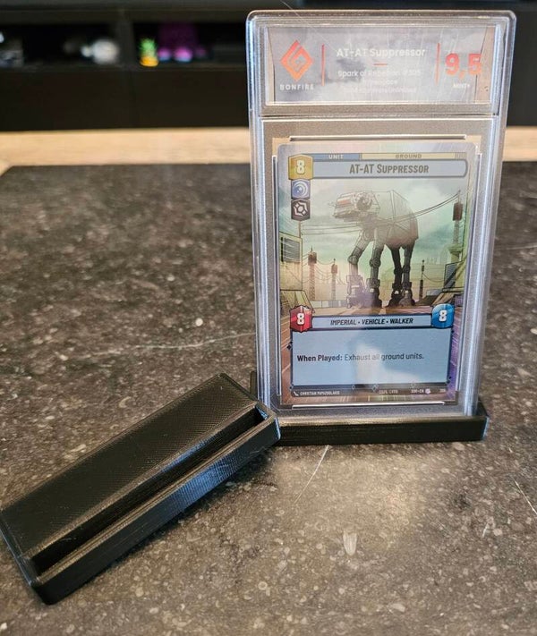 Slab stand glans zwart