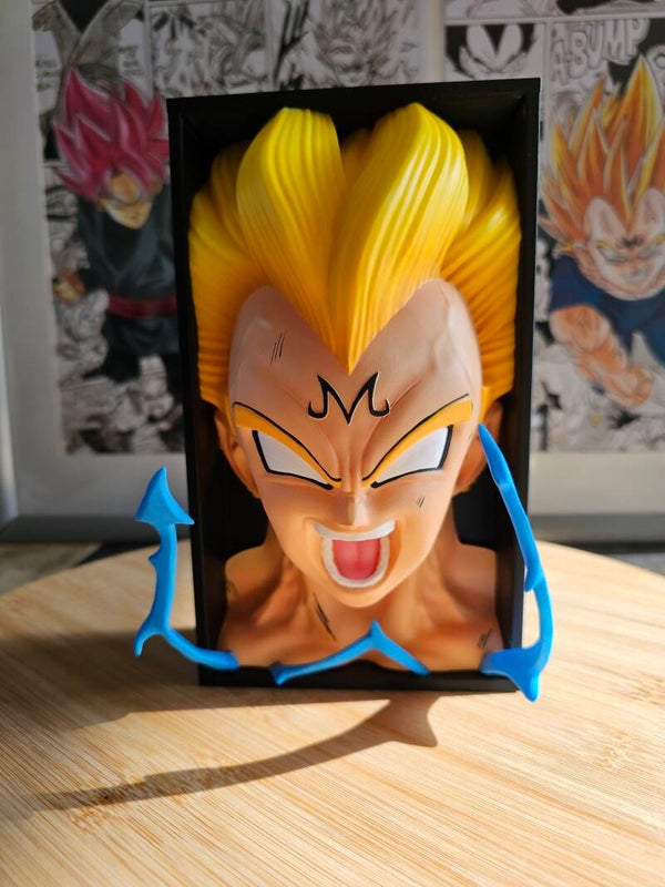 Vegeta booknook/wallart