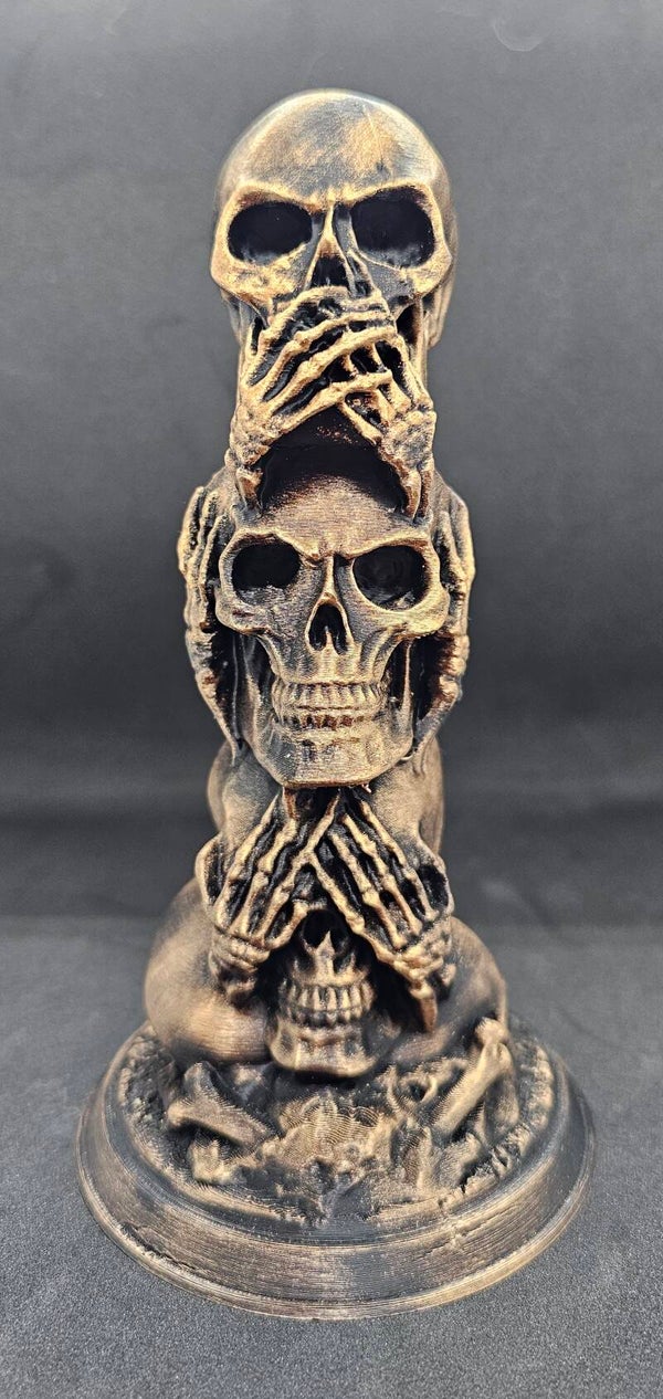 Skull horen zien en zwijgen