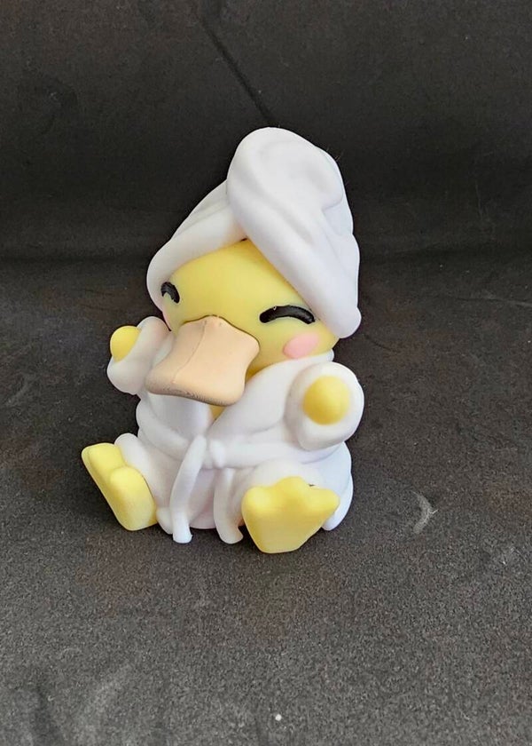 Psyduck in badjas