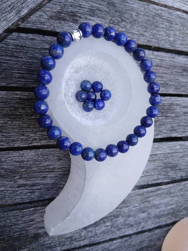 Bracelet en Lapis lazuli " La Pierre des Dieux  Egyptiens "