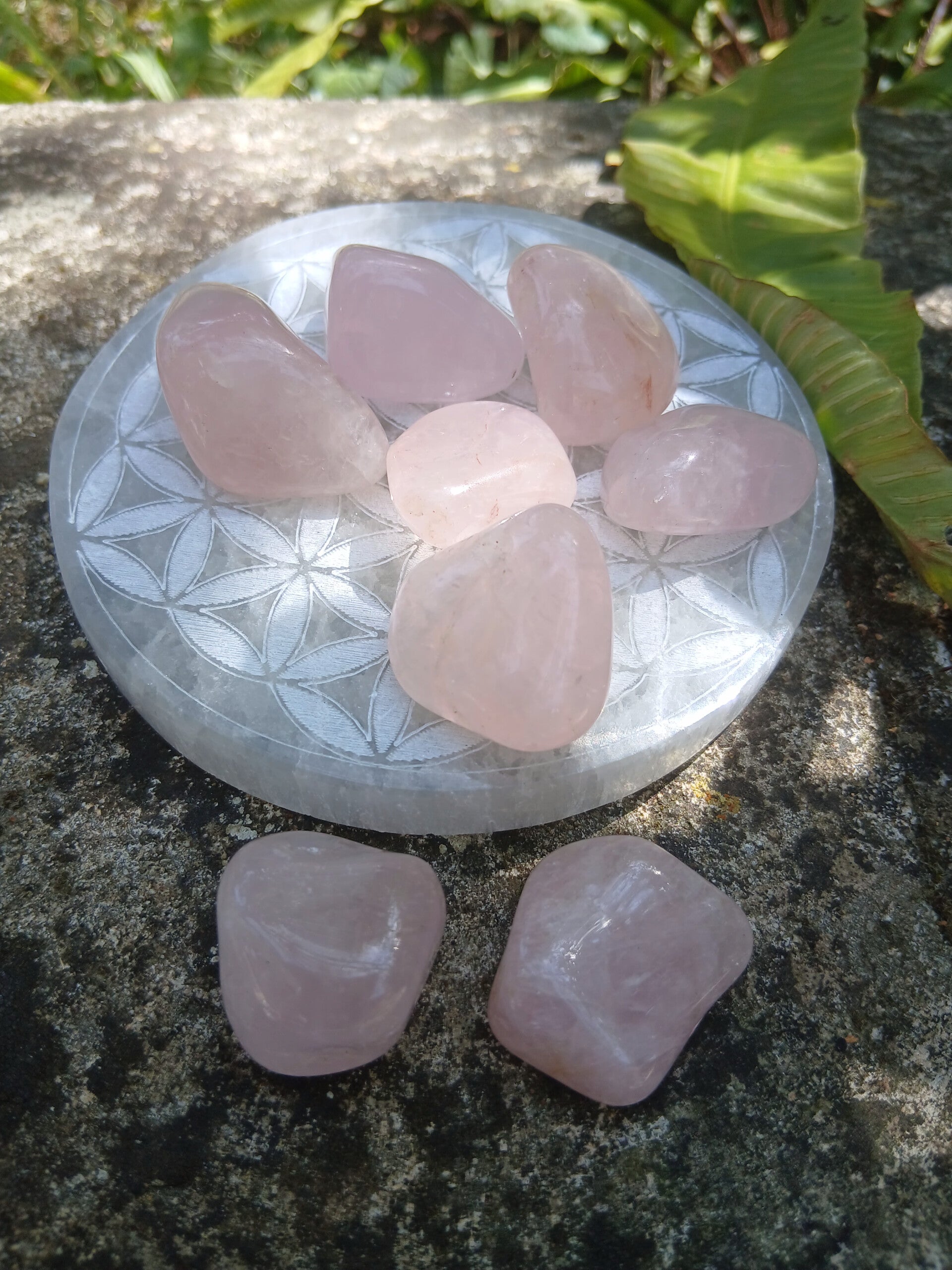 Quartz Rose " Pierre de l'Amour"