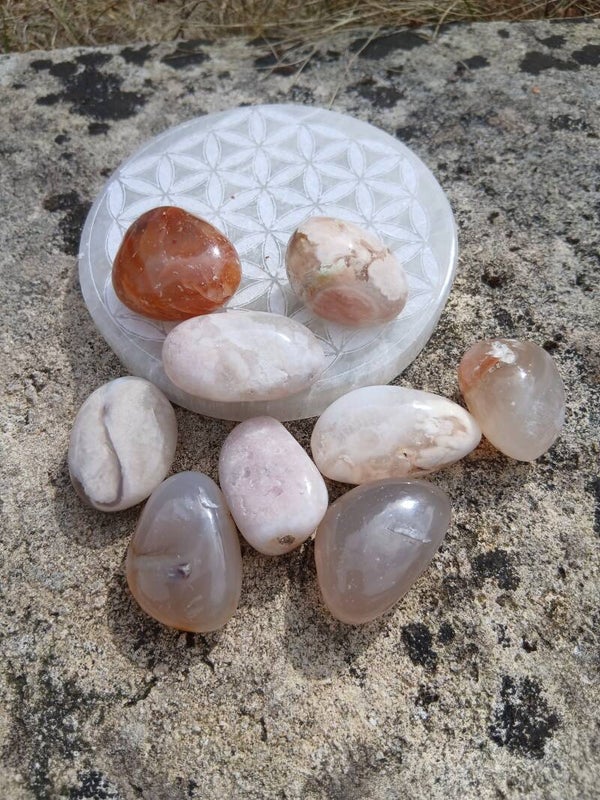 Agate Fleur de Cerisier " Sakura"
