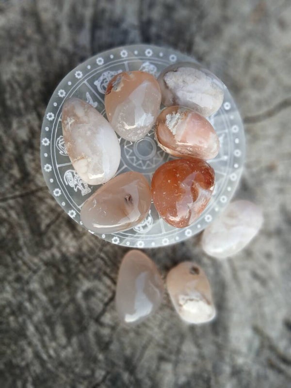 Agate Fleur de Cerisier " Sakura"