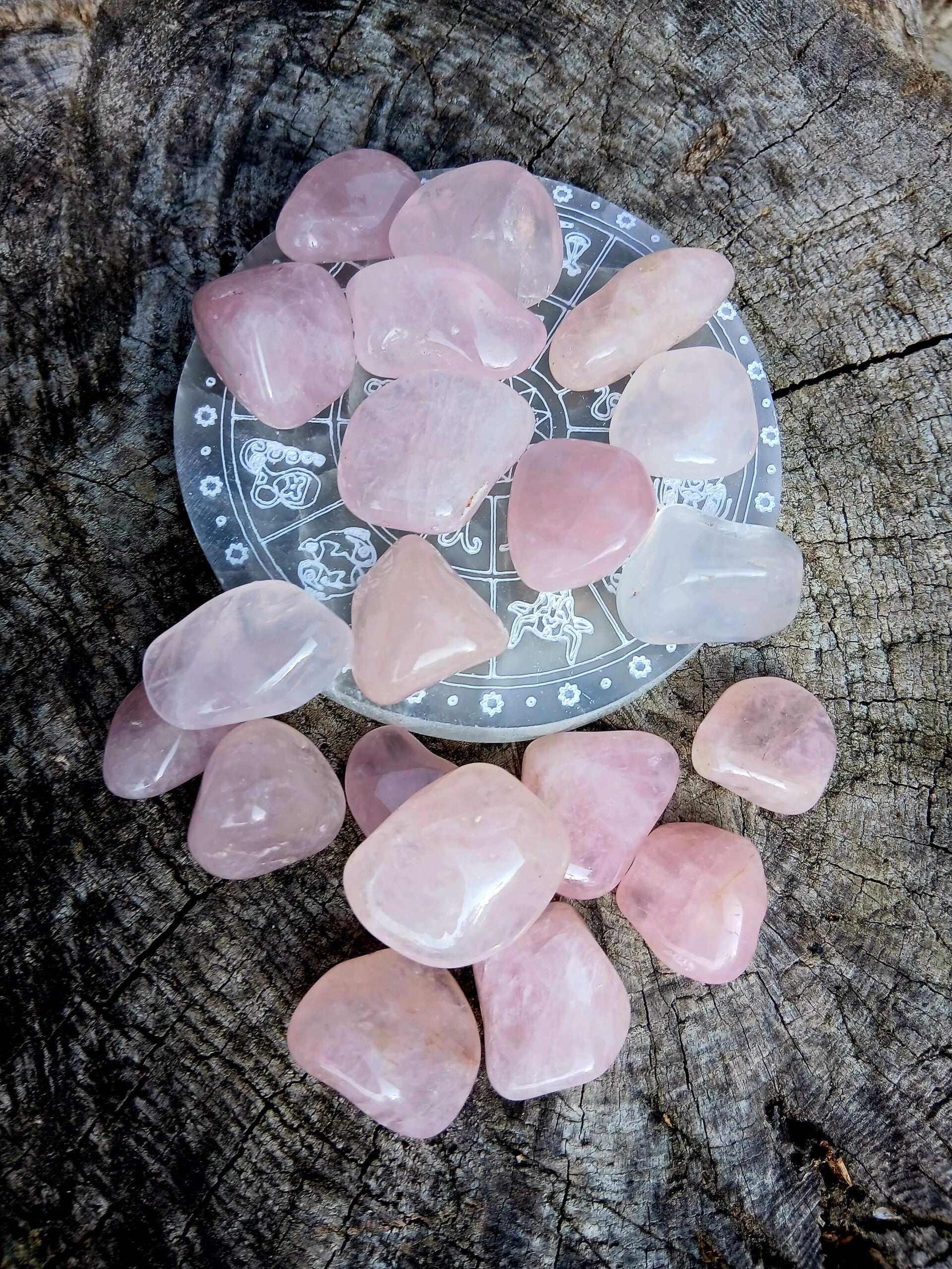 Quartz Rose " Pierre de l'Amour"