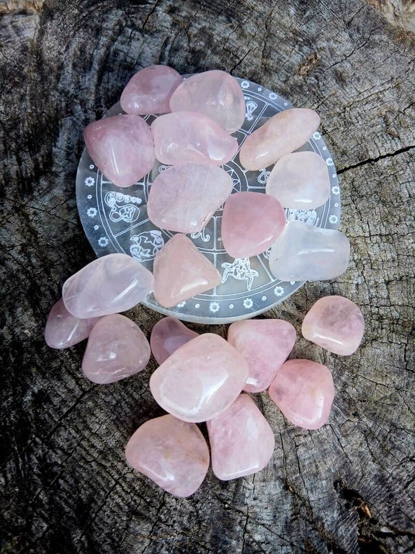 Quartz Rose " Pierre de l'Amour"