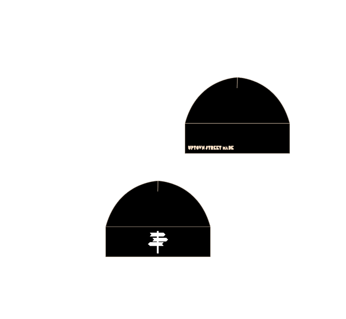 Milano Black skull cap