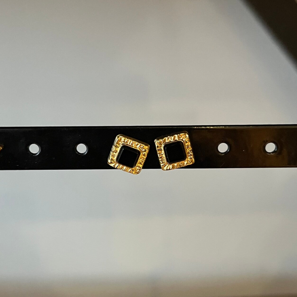 Boucles d’oreilles en acier inoxydable
