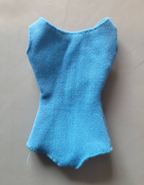 Vintage Barbie "In the Swim" Badpak - blauw