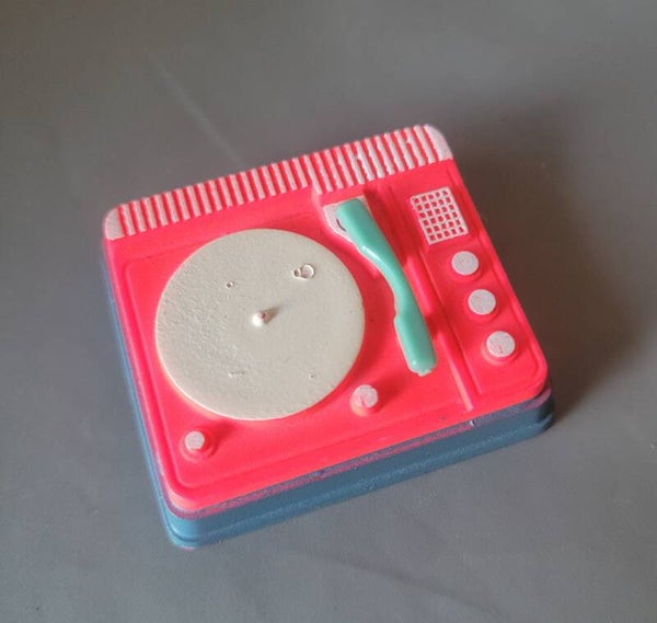 Vintage Francie roze platenspeler