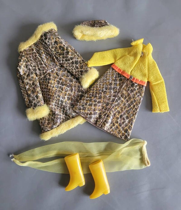Vintage Francie Fashion #1245 - Snake Charmer