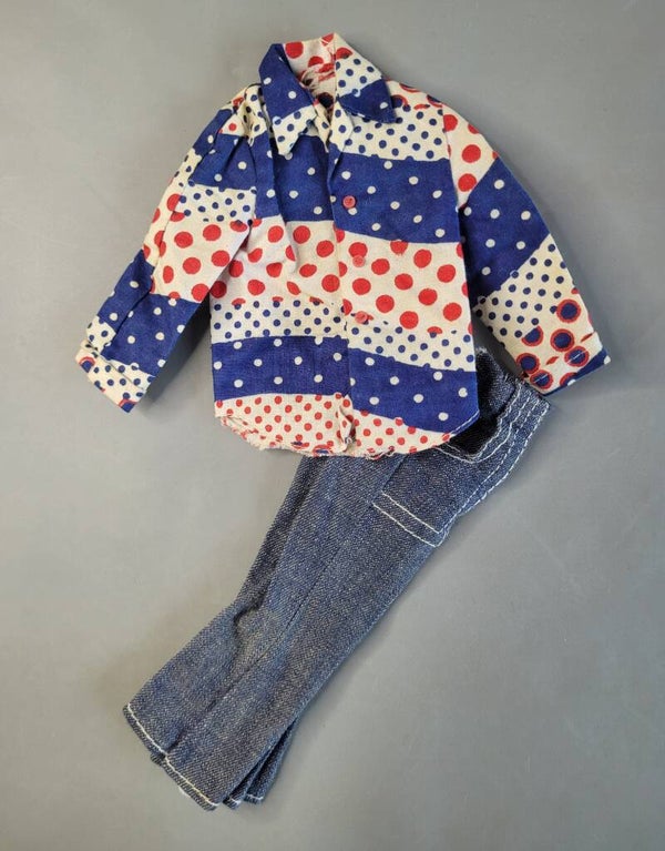 Vintage Ken Fashion #3376 - Denims for Fun