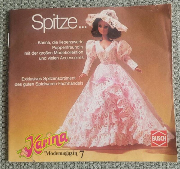 Vintage Barbie clone "Karina" Fashion Booklet - no.7