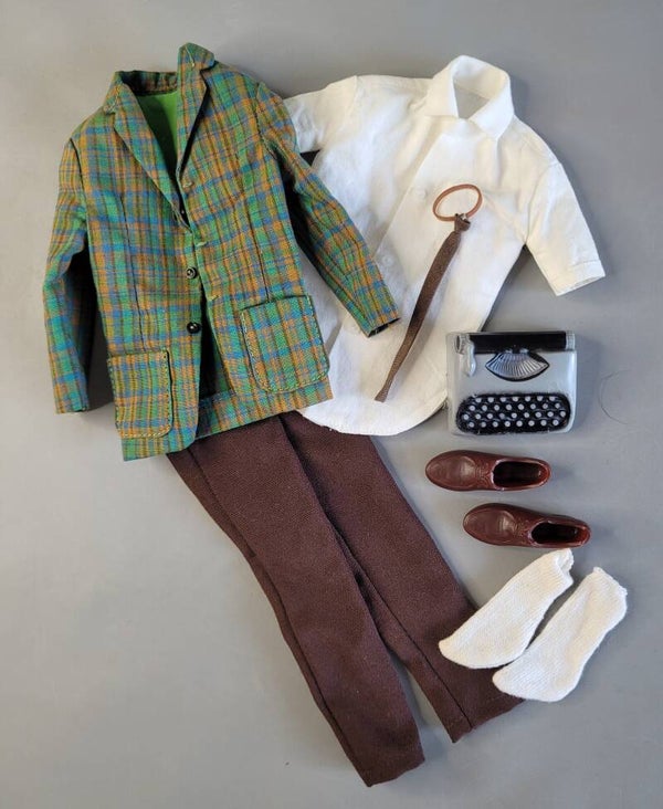 Vintage Ken Fashion #1416 - Collage Student