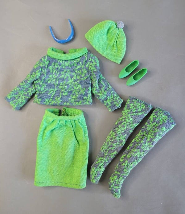 Vintage Francie Fashion #1250 - Gad Abouts