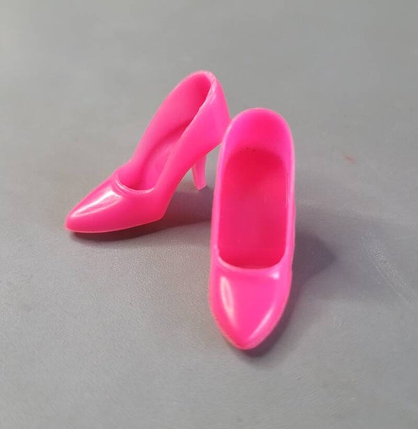Vintage Barbie CT Shoes / fel roze/ high heels