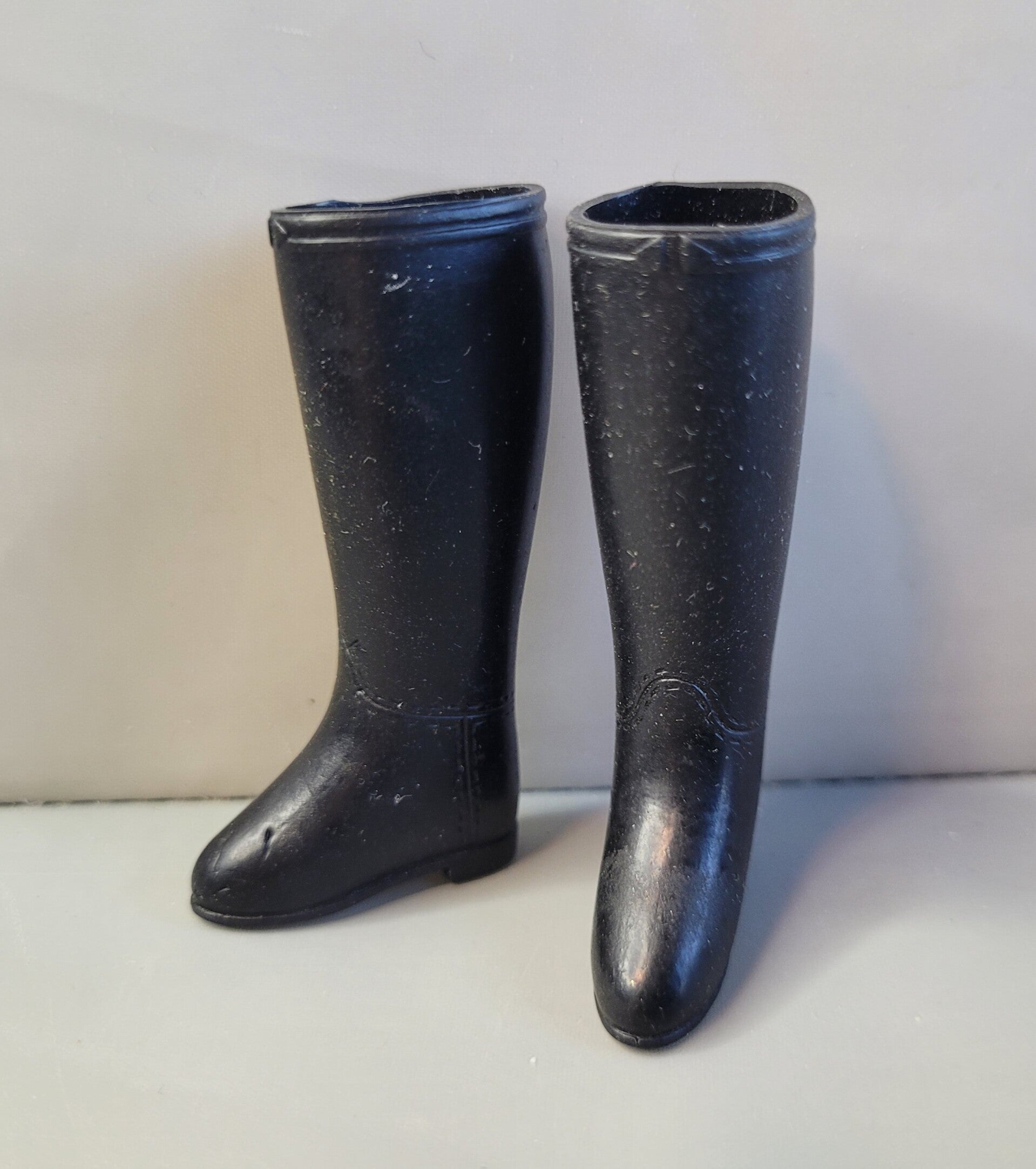 Vintage Skipper zwarte laarsjes - #1935 Learn to Ride