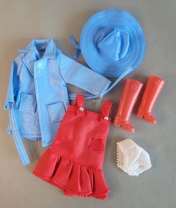 Vintage Daisy Fashion #65031 - April Showers Variation Blue / Mary Quant