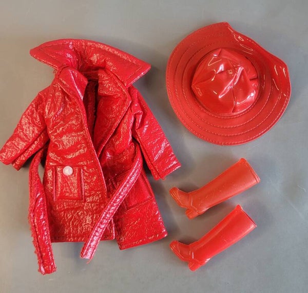 Vintage Daisy Fashion #65031 - April Shower - rood / Mary Quant