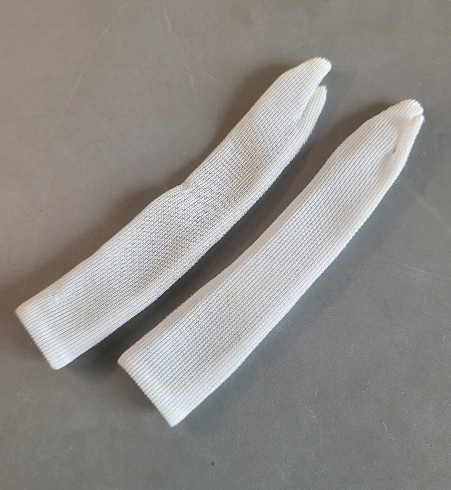 Vintage Barbie lange handschoenen - wit