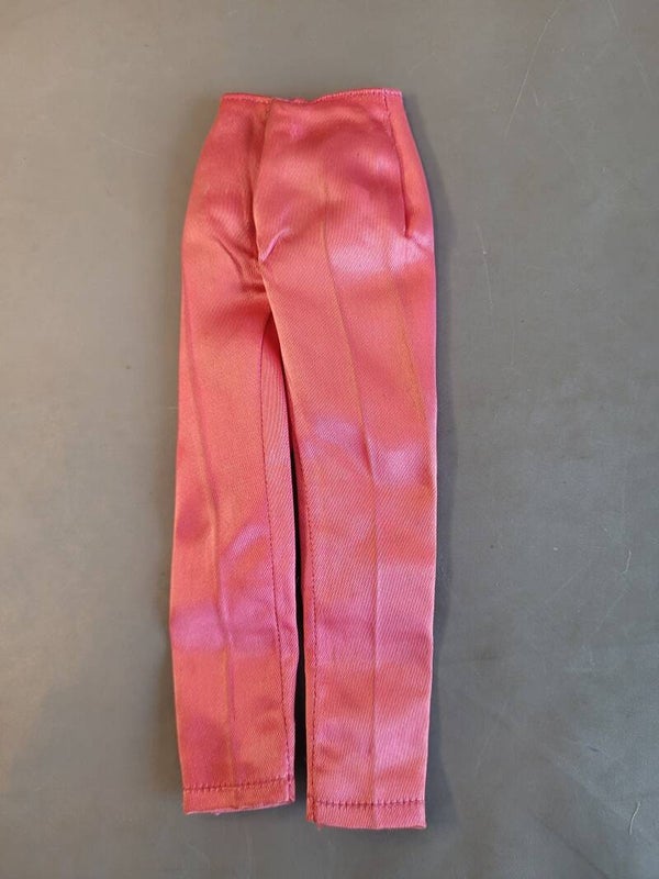 Vintage Barbie Fashion - Rose Satin Slacks