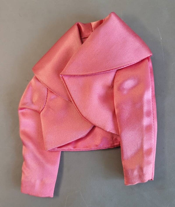 Vintage Barbie Fashion - Rose Satin Bolero