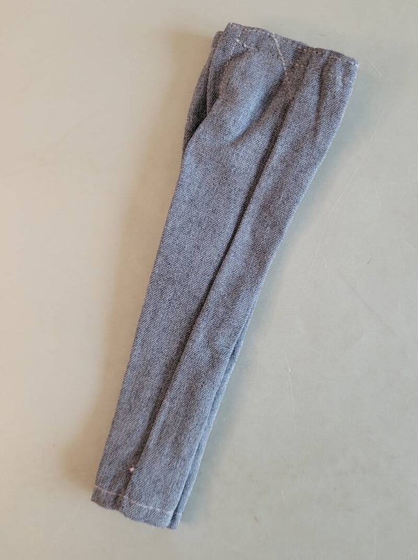 Vintage Ken Fashion Pantalon / Slacks Gray- 1962